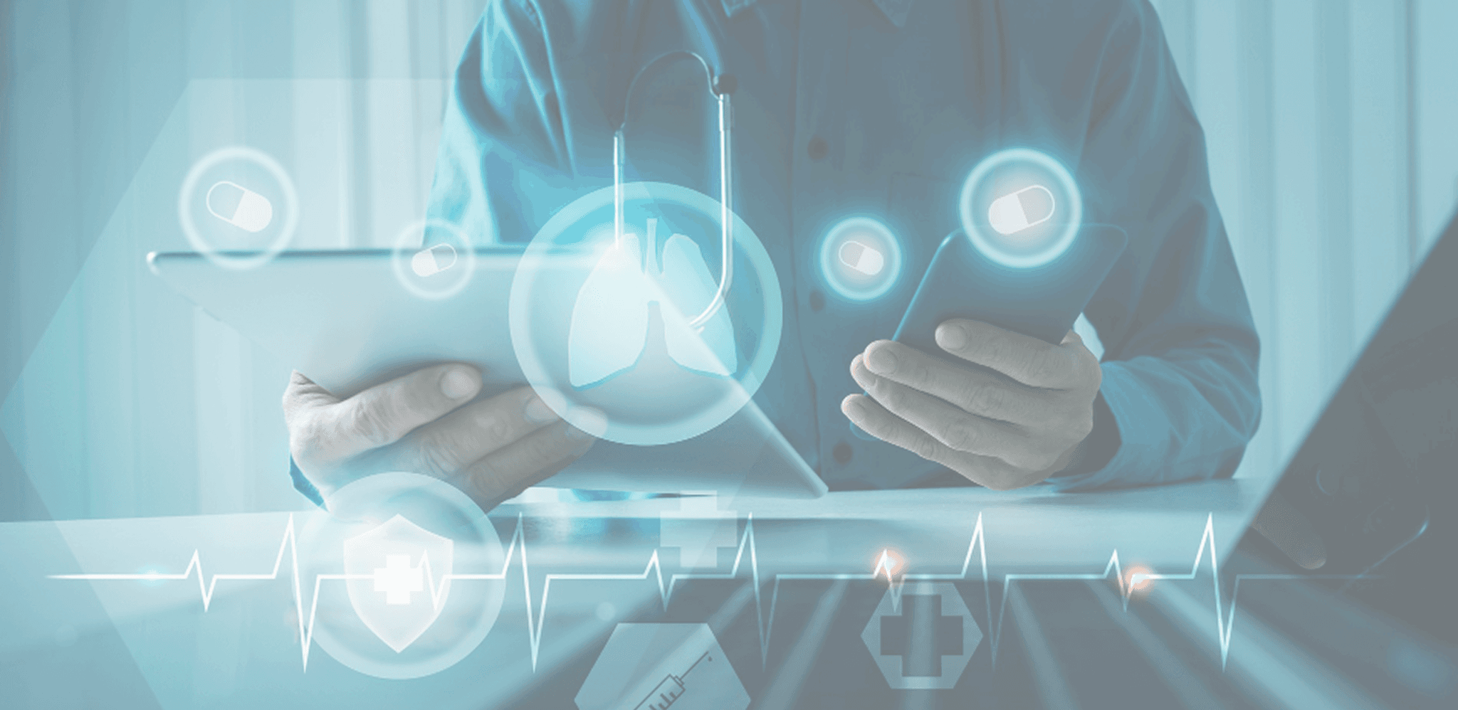 Healthcare background